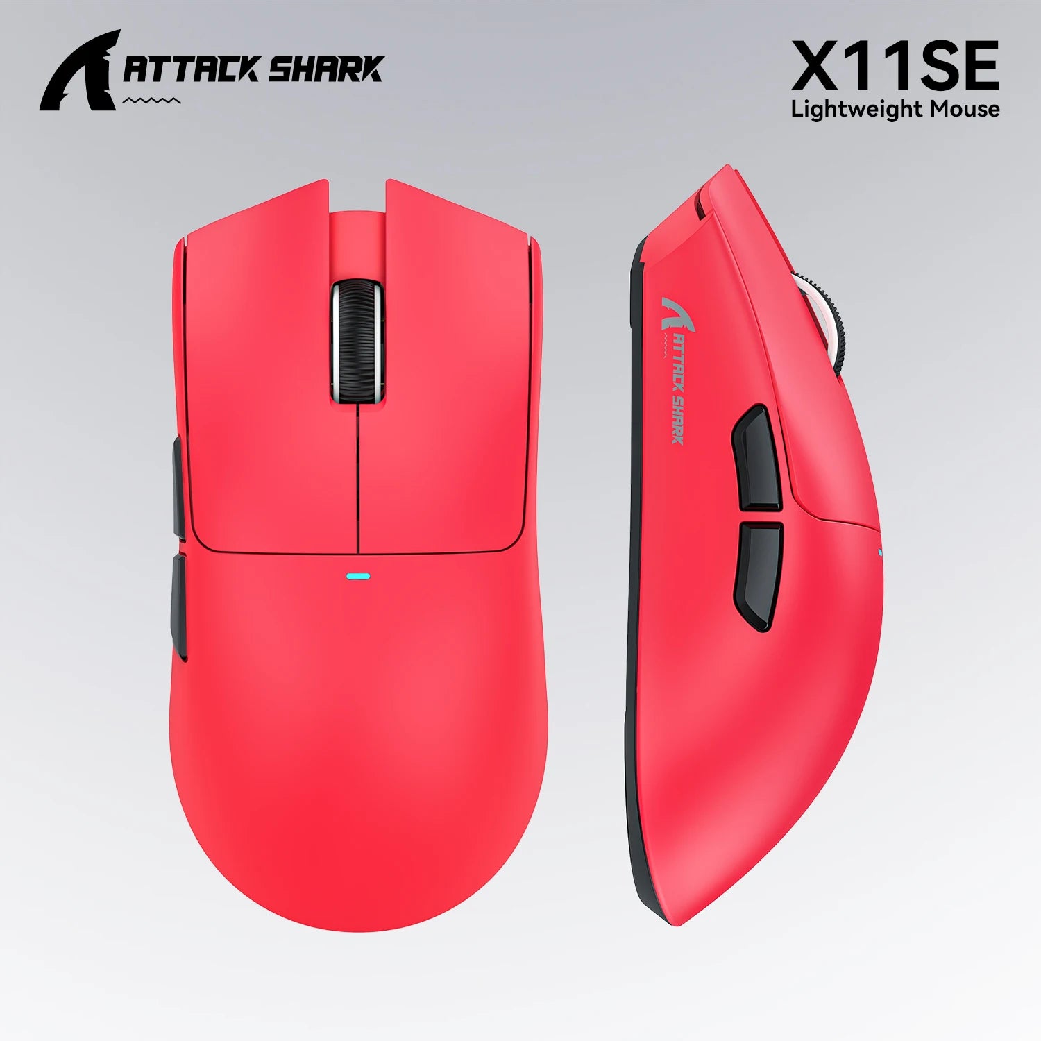 Attack Shark X11 X11SE Wireless Gaming Mouse 3-Mode (PAW3311, 22000DPI, 400IPS) beunik