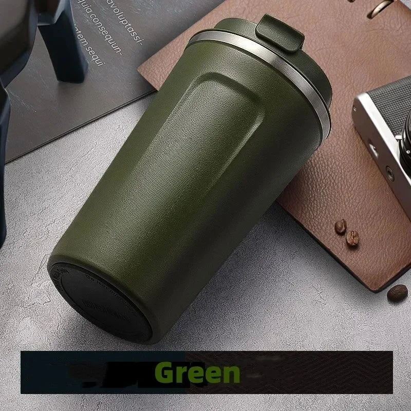 Travel Thermos Stainless Steel Coffee Cup Leak-Proof (380/510ML) beunik