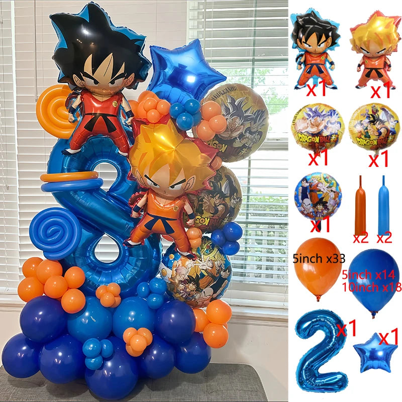 DragonZ Foil Balloons Kit