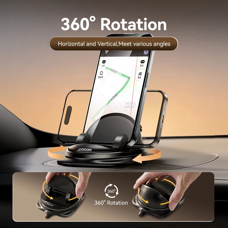 Dashboard Car Phone Holder Universal 360° Rotation Silicone beunik