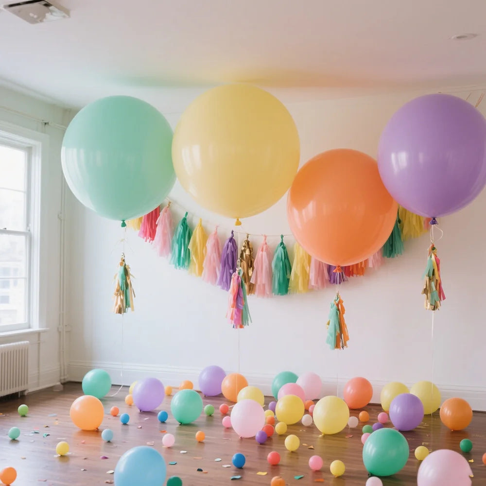 Pastel Thickened Helium Balloon (18-36inch)