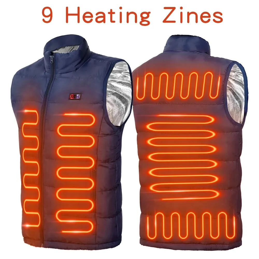 Electric USB Heated Vest Jackets