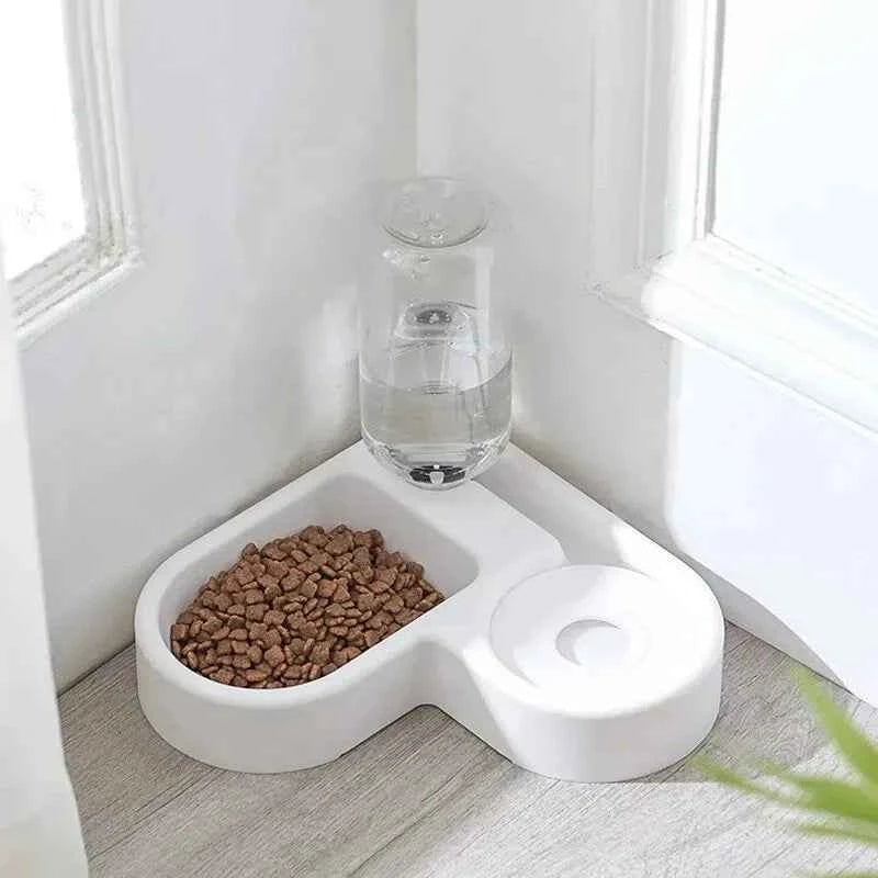 Automatic Drinking Pet Bowl Dual Basin