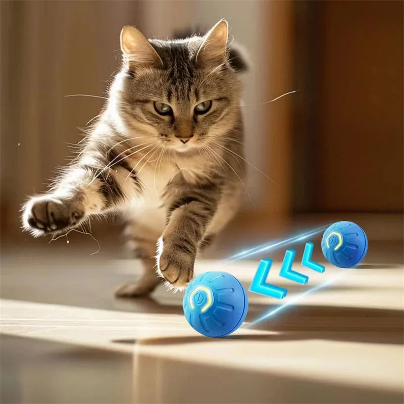 Smart Dog Toy Ball Electronic Interactive Pet Toy Moving Ball USB Automatic Moving Bouncing for Puppy Birthday Gift Cat Products beunik