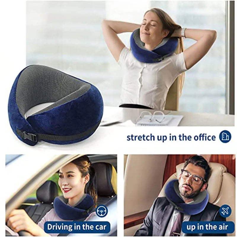 U Shape Memory Foam Neck Travel Pillow beunik