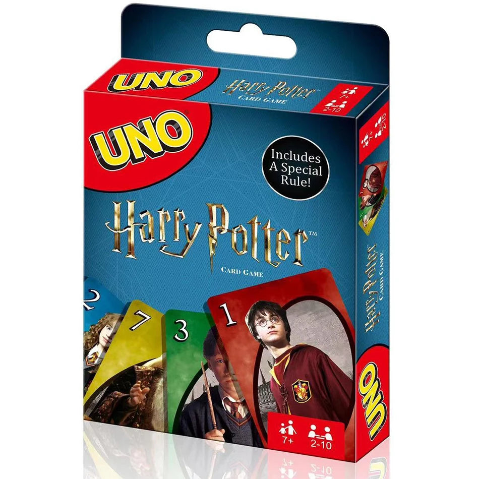 UNO FLIP! Pokemon  minecraft paw star wars mario harry potter minions barbie avengers one piece Board Game Anime Cartoon beunik