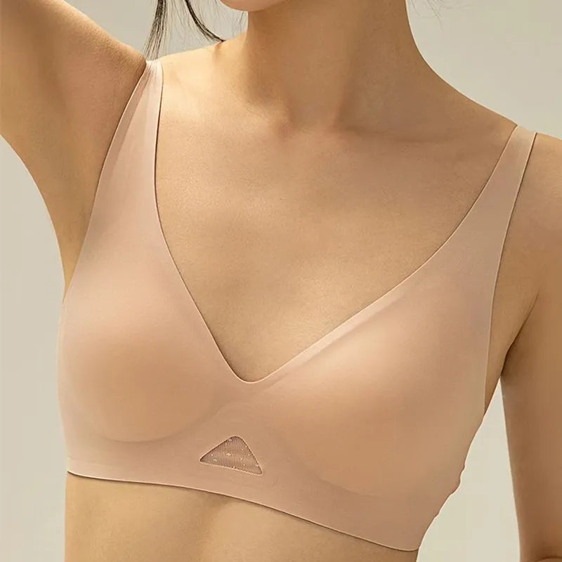 Female Soft Breathable Wireless Brassiere