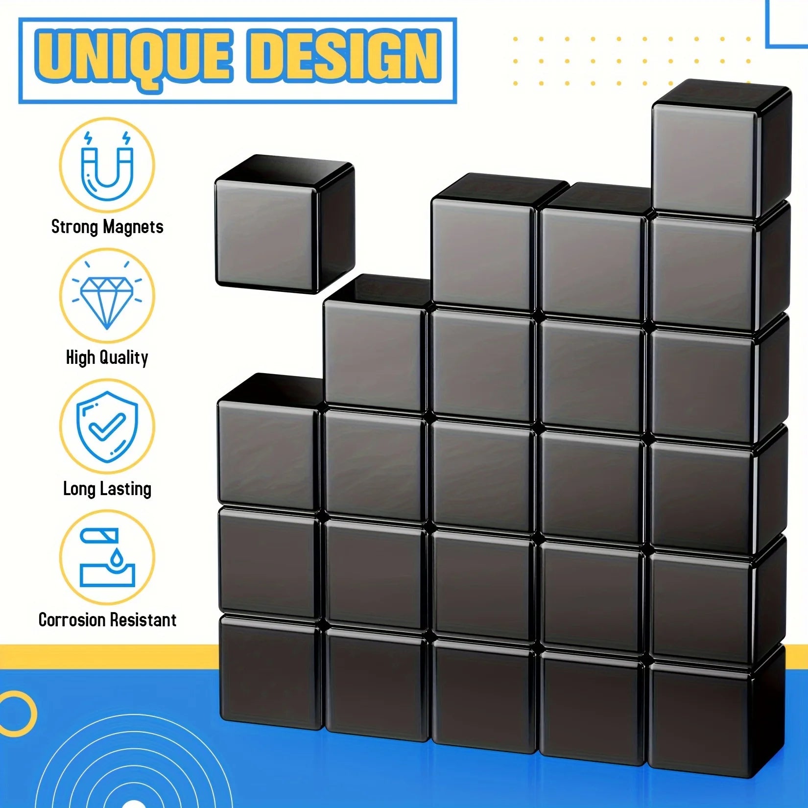 Crafting Square Magnets beunik
