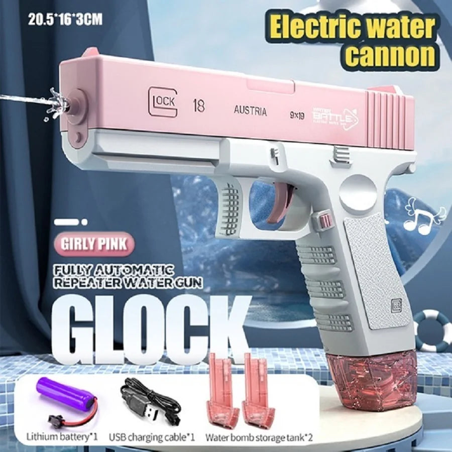 Automatic Glock Water Gun Toy beunik