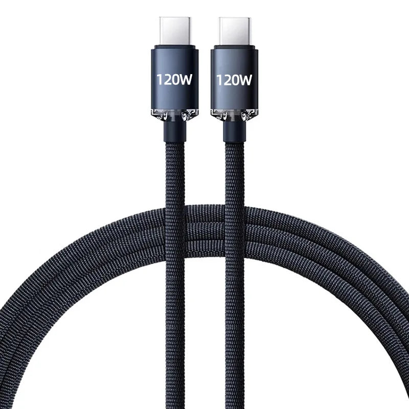 120W USB C to Type C Fast Charging Cable beunik