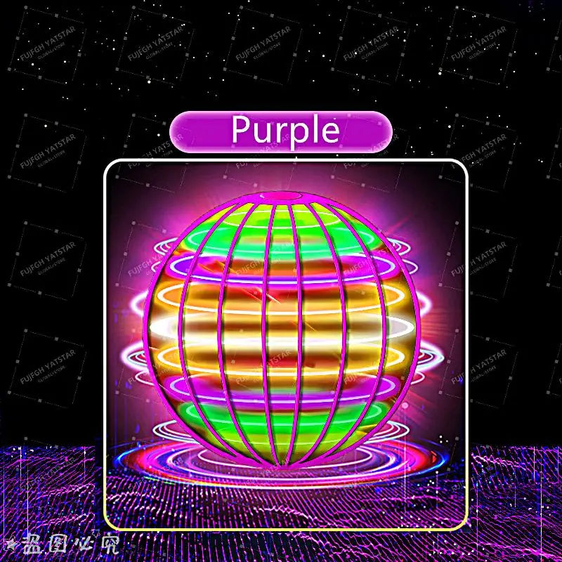 2026 NeoBoomerang™ LED Hover Drone 360°