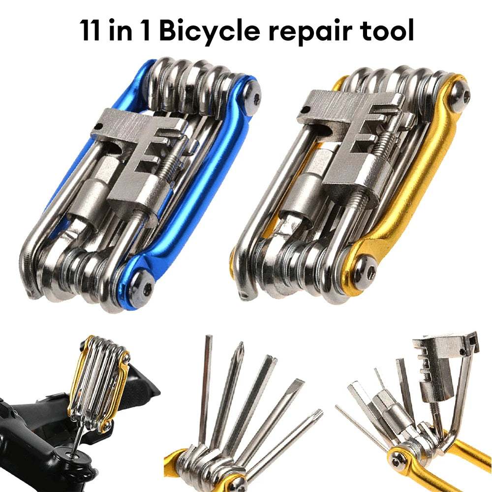 11 in 1 Multifunction Bicycle Repair Tool Kit beunik