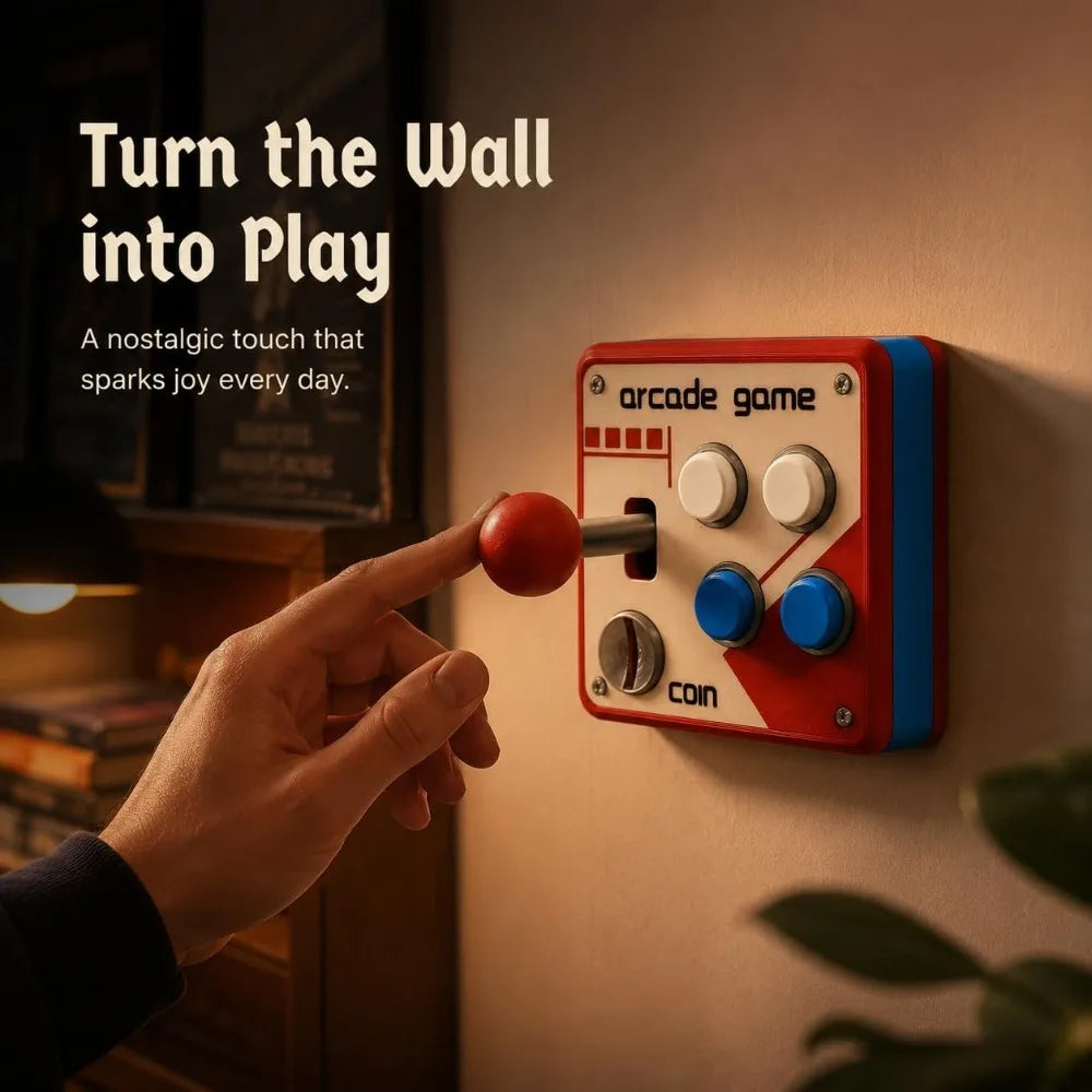 Retro Arcade Joystick Switch – Fine Motor Skills Development