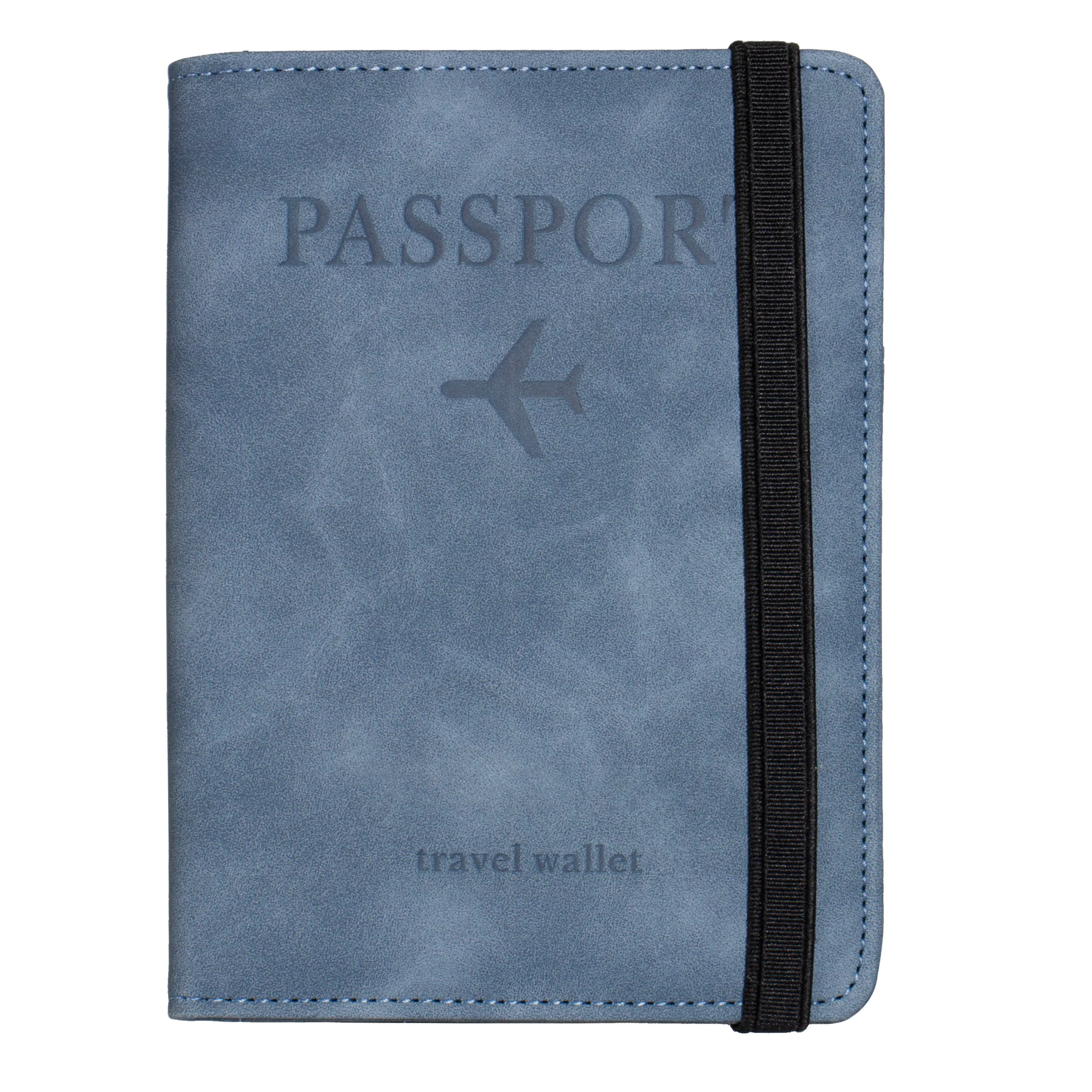 Passport Holder Cover Wallet RFID Blocking Leather Card Case Travel Accessories beunik