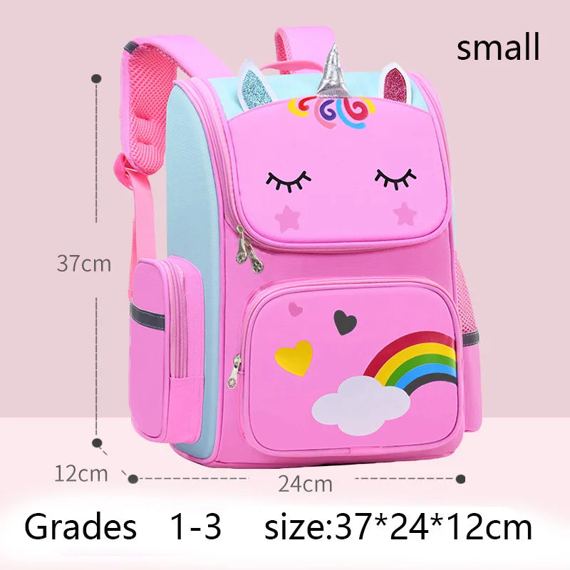 Unicorn Styled Children's Waterproof Backpack beunik