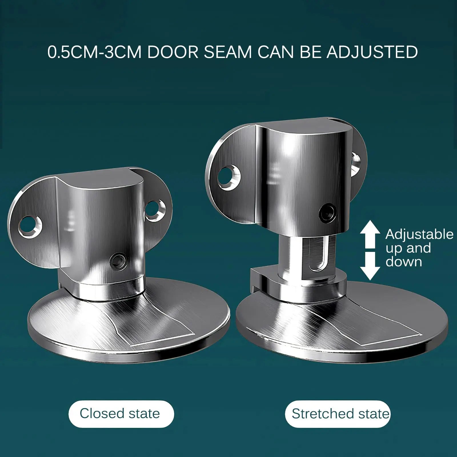 Adjustable Stainless Steel Door Stop Anti-collision Door Stopper beunik