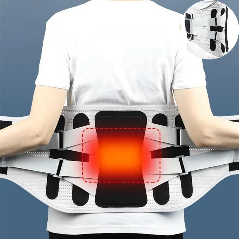 Lumbar Support Belt Disc Herniation Orthopedic Strain Pain Relief Corset For Back Posture Spine Decompression Brace beunik