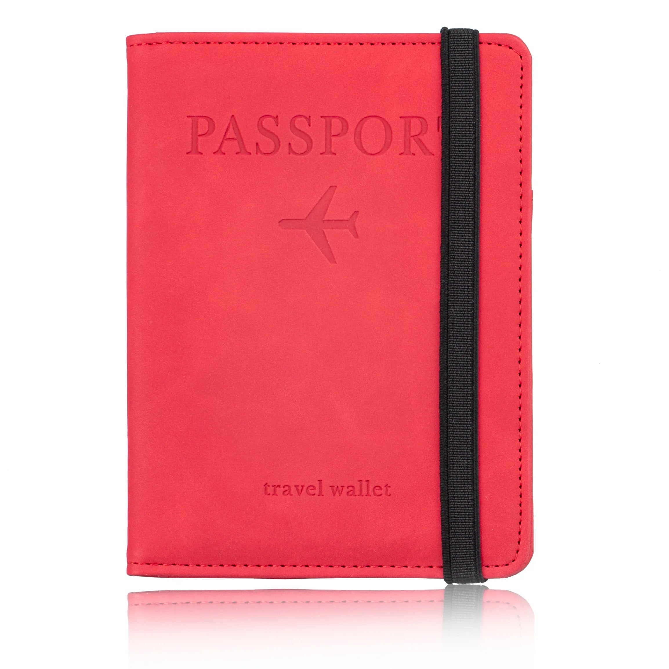 Passport Holder Cover Wallet RFID Blocking Leather Card Case Travel Accessories beunik