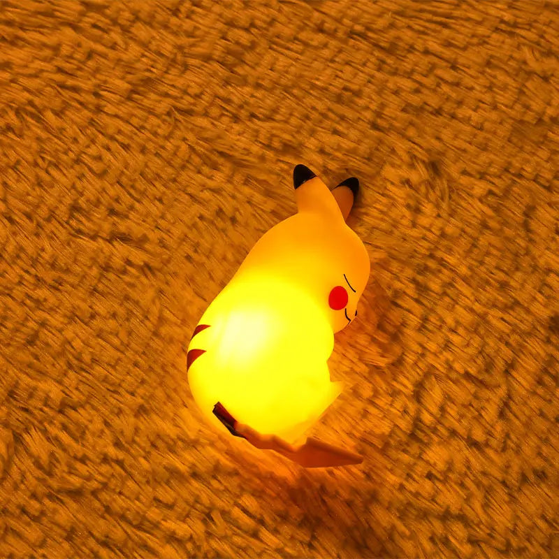 Pokemon Pikachu Night Light Children Bedside Lamp Toy beunik