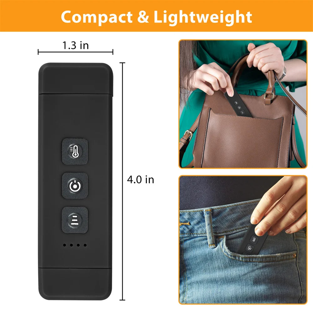 Clip-on Bookmark Book Light With Timer USB Rechargeable