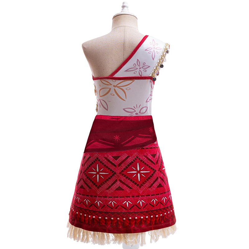 Moana role-playing clothing Princess Dress Cosplay Set beunik