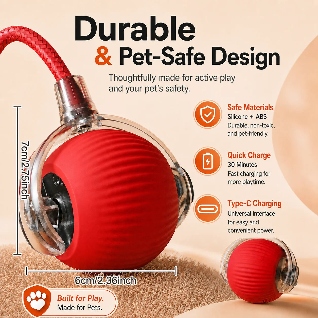 NEW Smart Rechargeable Interactive Dog Toy beunik