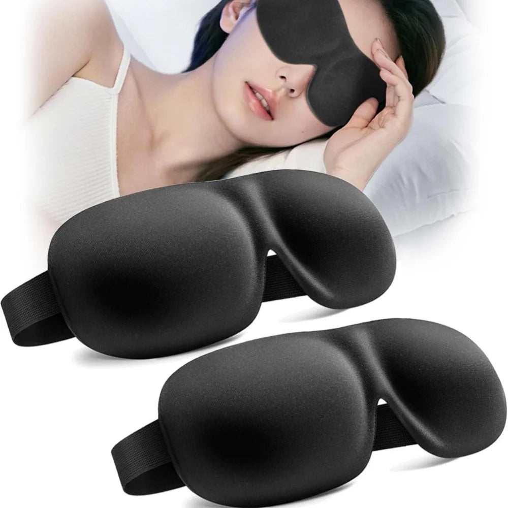 3D Sleep Mask Blindfold Sleeping Aid Soft Memory Foam beunik
