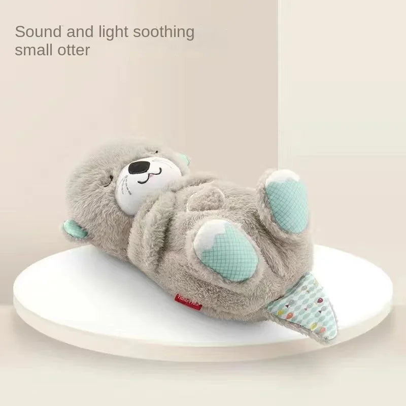 Baby Breathing Bear Baby Soothing Otter Plush Doll beunik