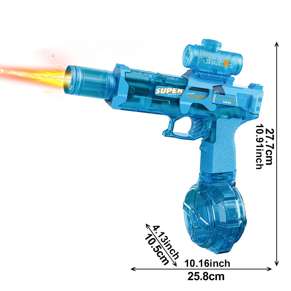 Electric Pulse Water Gun Simulated Sensor Light Fully Automatic beunik