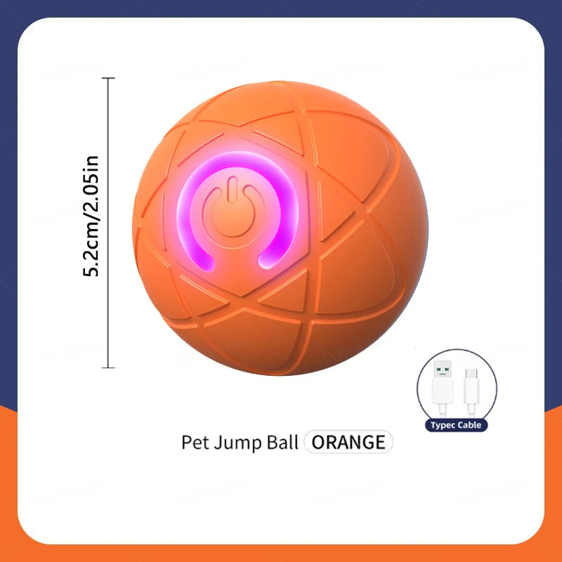 Smart Dog Toy Ball Electronic Interactive Pet Toy Moving Ball USB Automatic Moving Bouncing for Puppy Birthday Gift Cat Products beunik