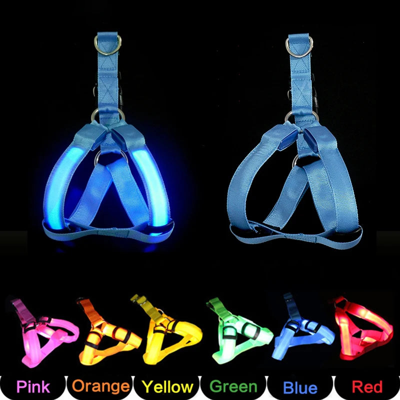 Adjustable LED Dog Harness No Pull Safety beunik