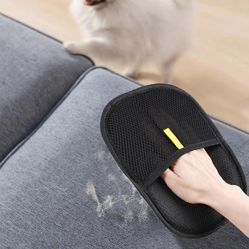 Pet Hair Remover Portable Washable Clothes Hair Dehairing Gloves beunik