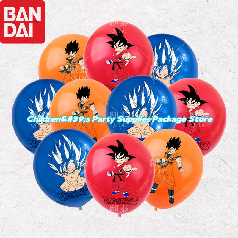 Dragonz Bandai Balloon Set,latex Balloons 3/6/18pcs, 12 Inch