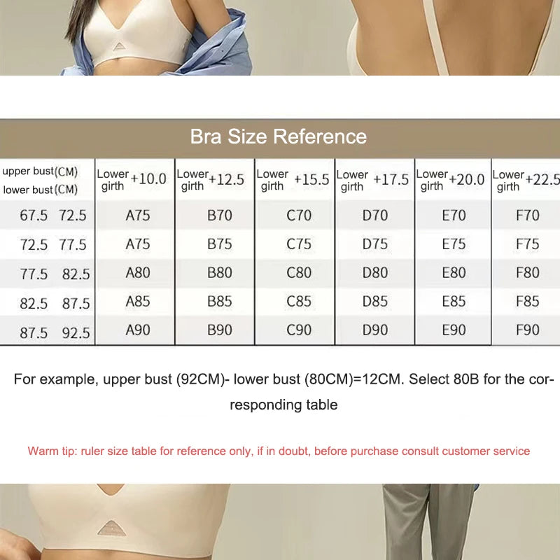 Female Soft Breathable Wireless Brassiere