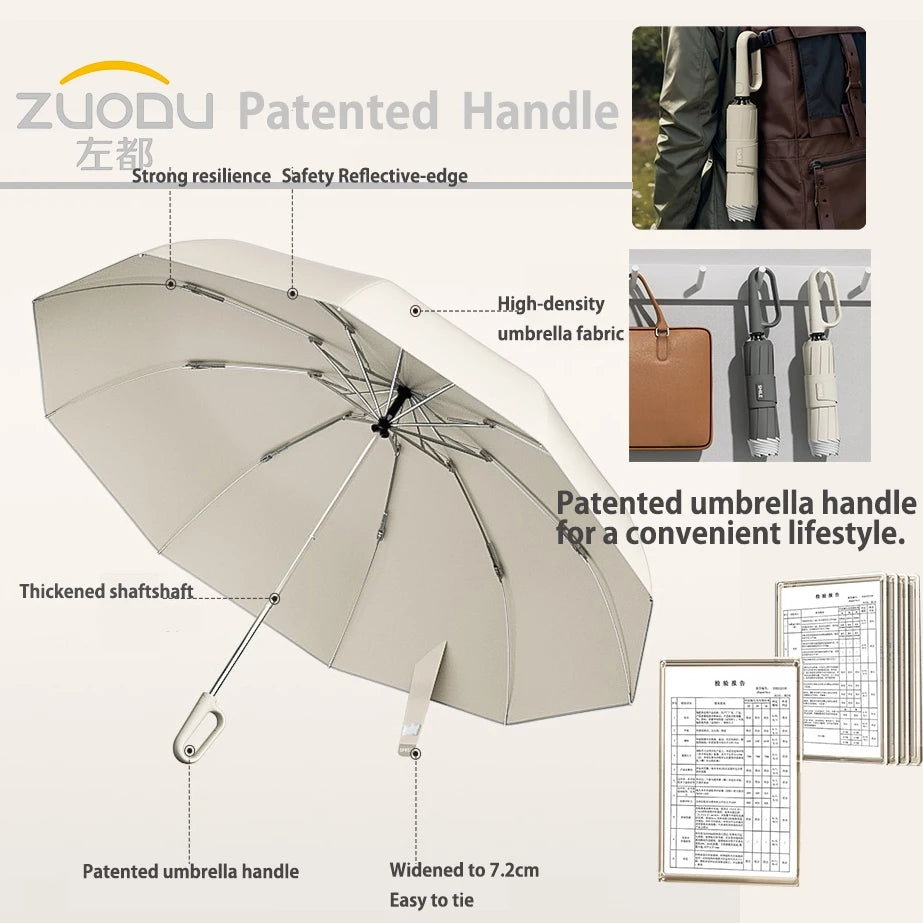 Reverse Automatic Ring Buckle Umbrella beunik