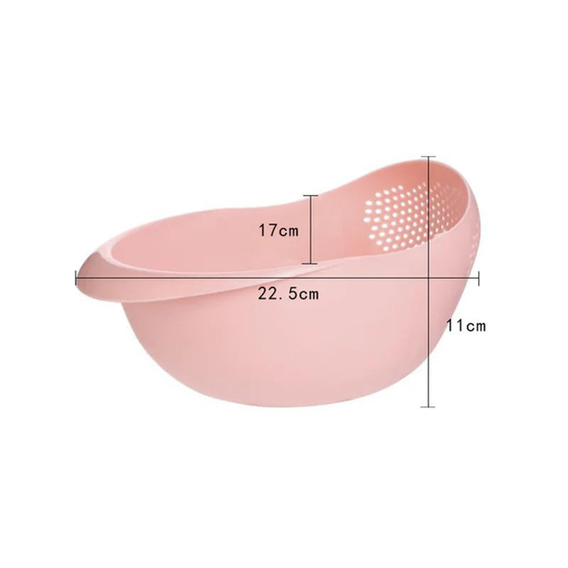 Rice Sieve Plastic Colander Kitchen Drain Basket beunik