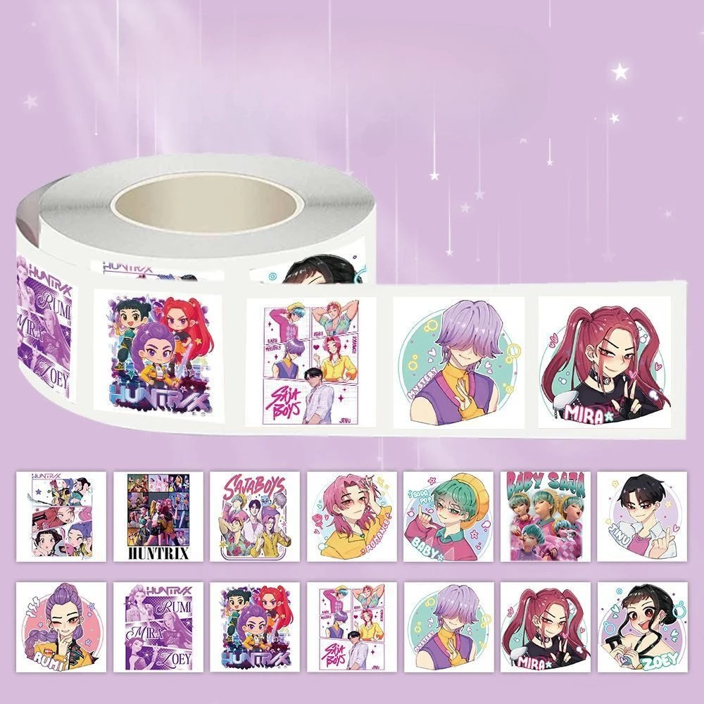 KPOP Demon Hunters Stickers Waterproof (500pcs) beunik