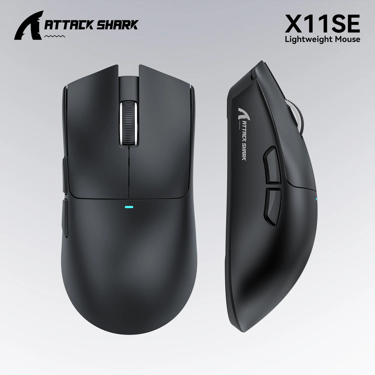 Attack Shark X11 X11SE Wireless Gaming Mouse 3-Mode (PAW3311, 22000DPI, 400IPS) beunik