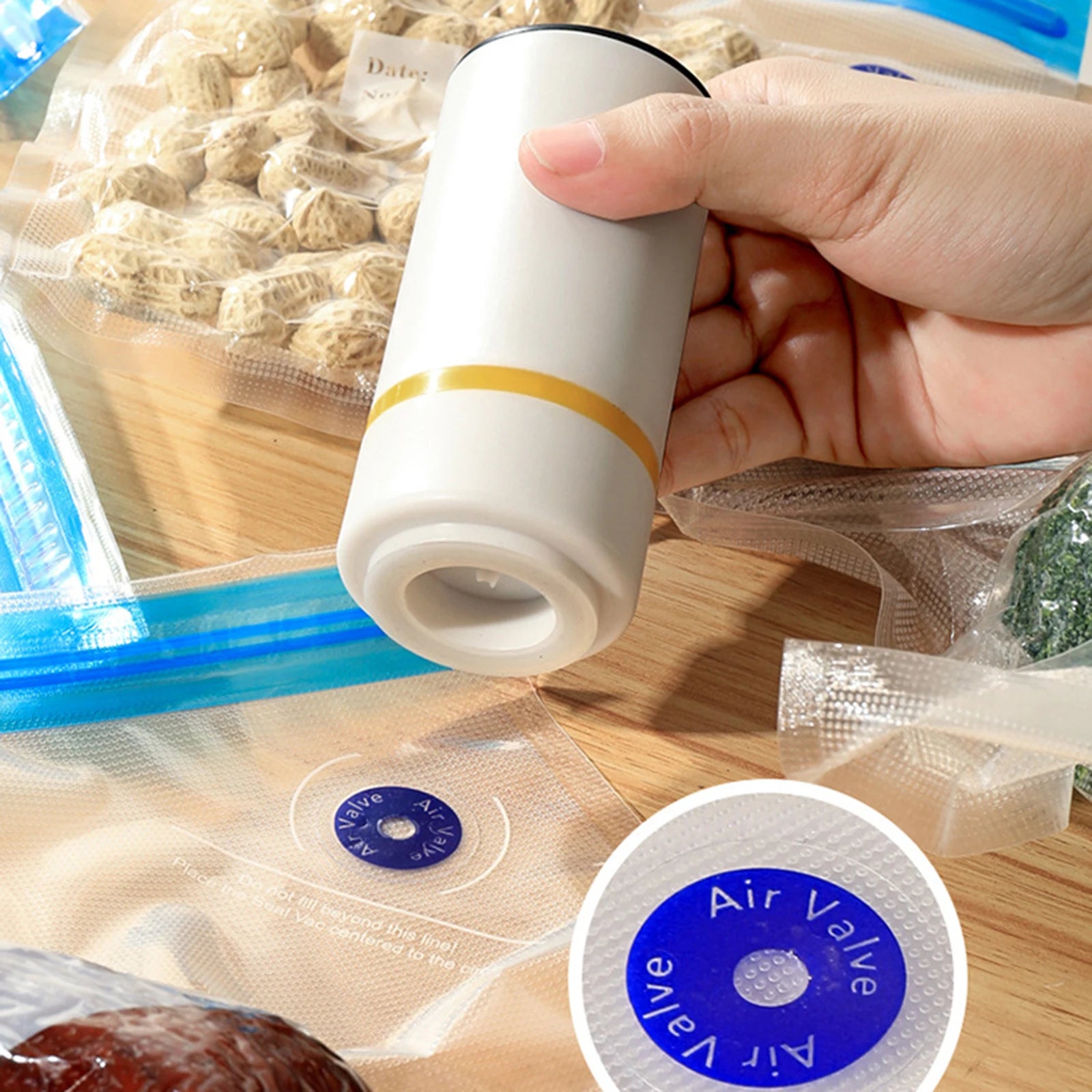 Food Storage Vacuum Sealer Kit BAP Free beunik