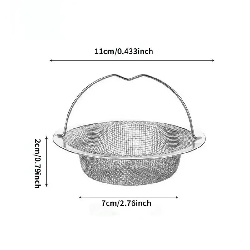 Stainless Steel Kitchen Sink Filter, Garbage Food Residue/Hair Catcher beunik