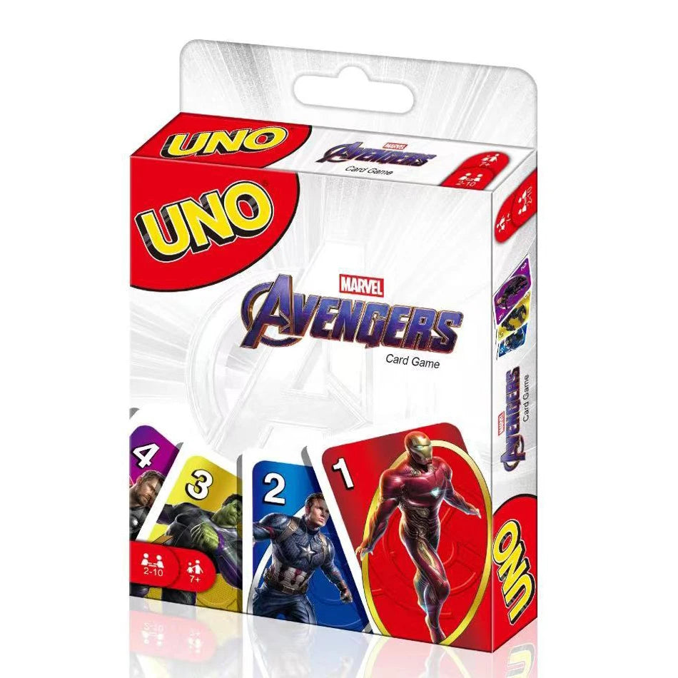 UNO FLIP! Pokemon  minecraft paw star wars mario harry potter minions barbie avengers one piece Board Game Anime Cartoon beunik