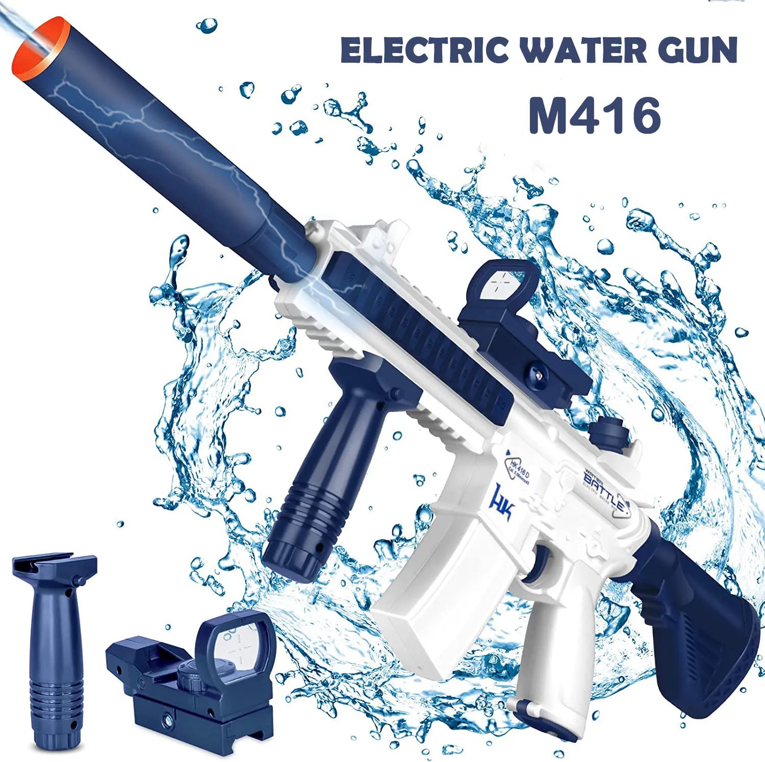 Water Gun Electric Toy M416 Super Automatic beunik