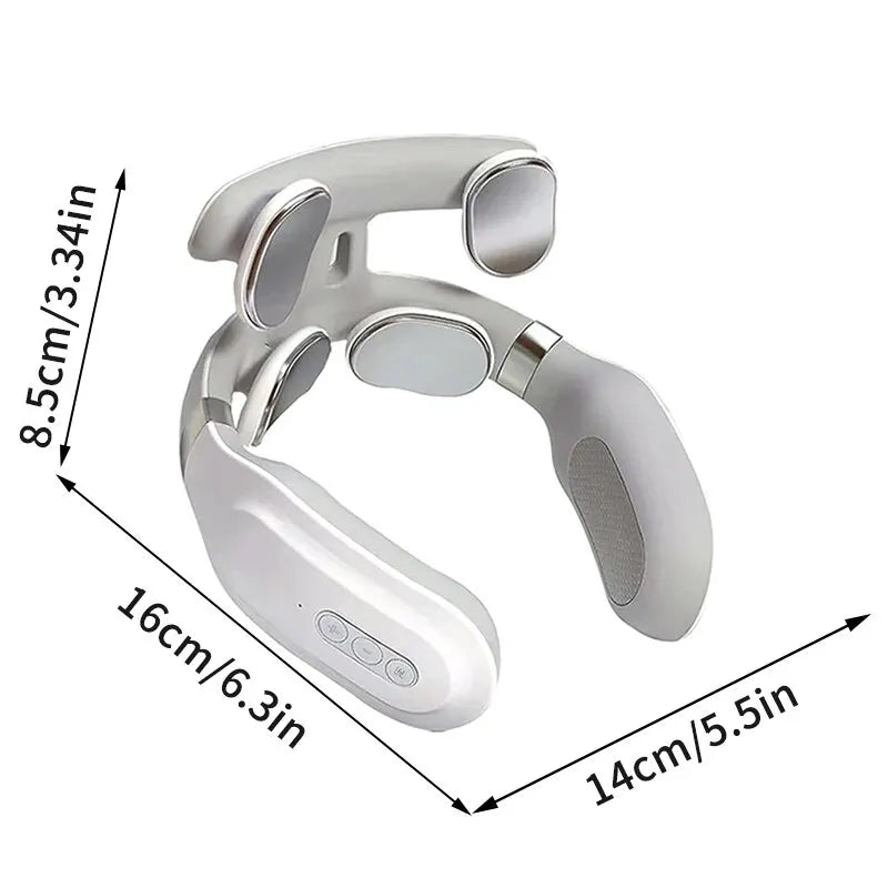 Head And Neck Massage Machine Haeating & Vibration