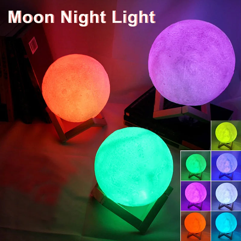 LED Book Light Moon Light Galaxy Night Light beunik