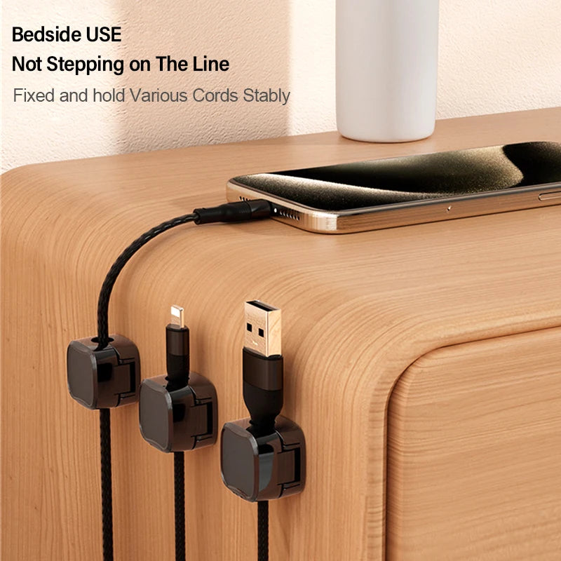 Under Desk Cable Management Wire Keeper Cable Organizer