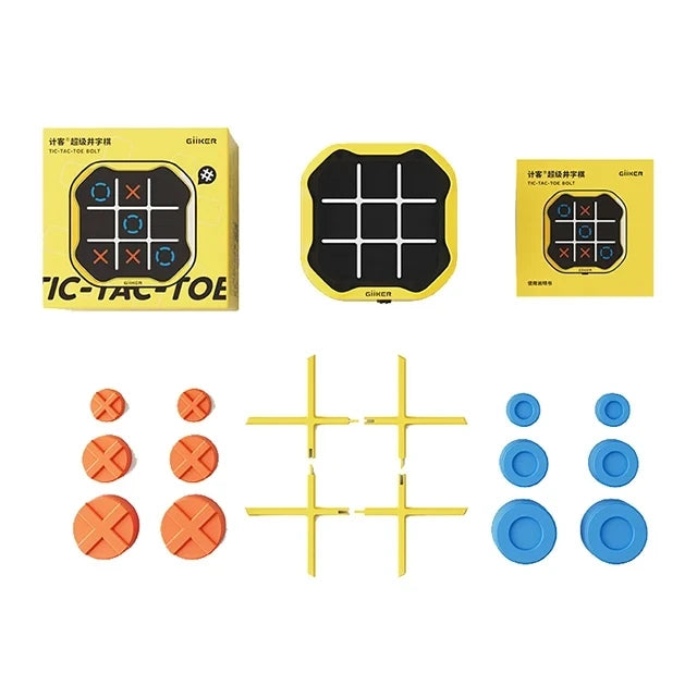 Super TIC-TAC-TOE BOLT Chess Puzzle Toys Compact And Portable Family Board Game beunik