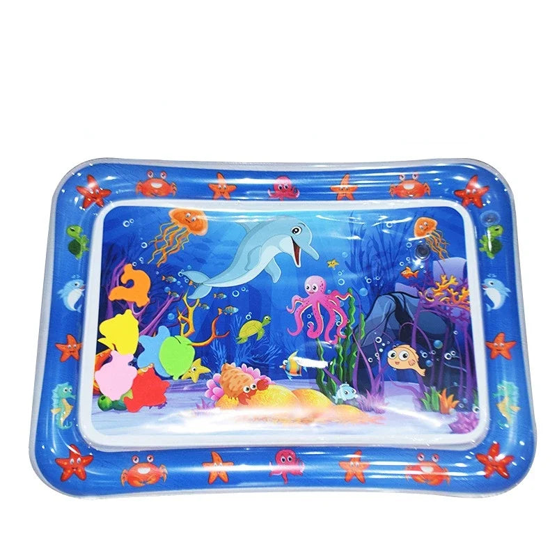 Inflatable Baby Tummy Time Water Play Mat beunik