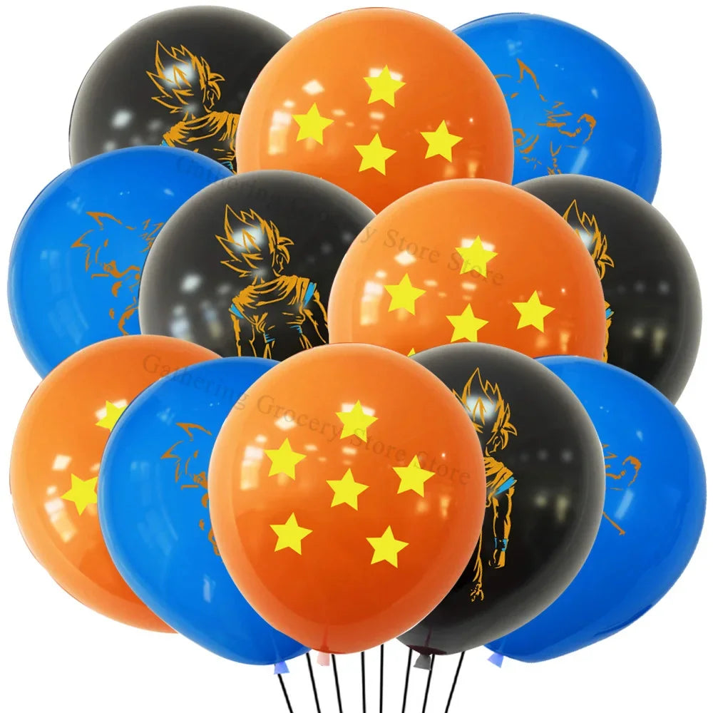 DragonBall Balloon Sets - 12Pcs 12inch