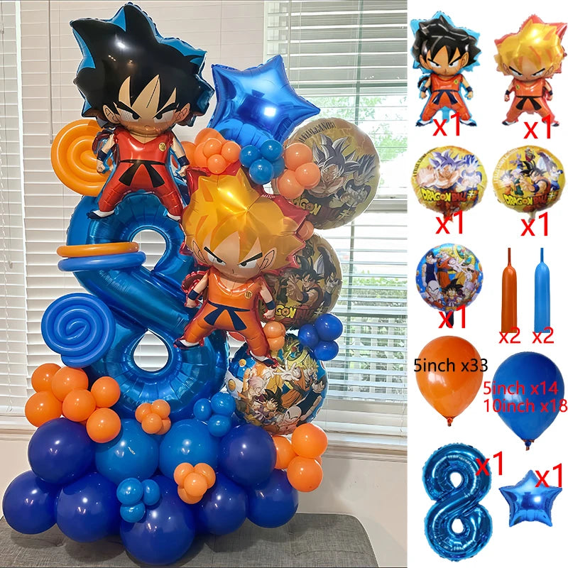 DragonZ Foil Balloons Kit