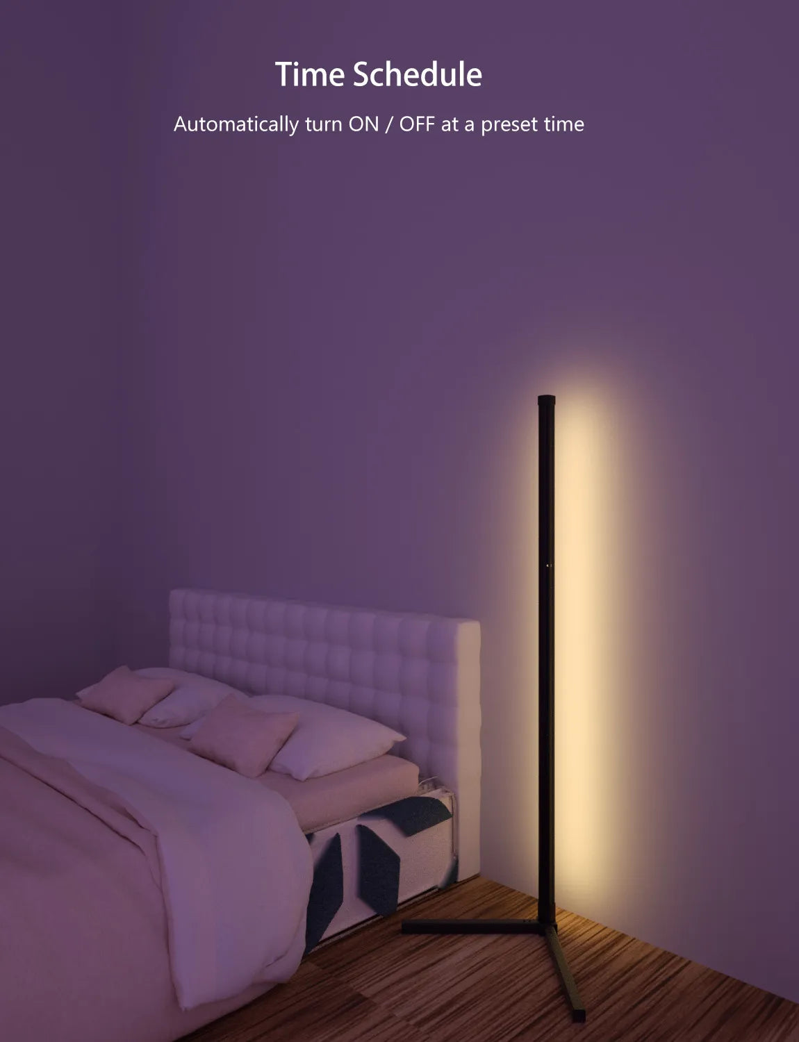 Smart RGB Dream Color Floor Lamp with Music Sync beunik